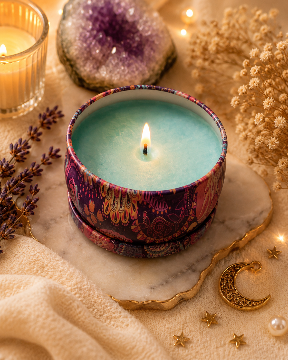 Lavender Scented Candle
